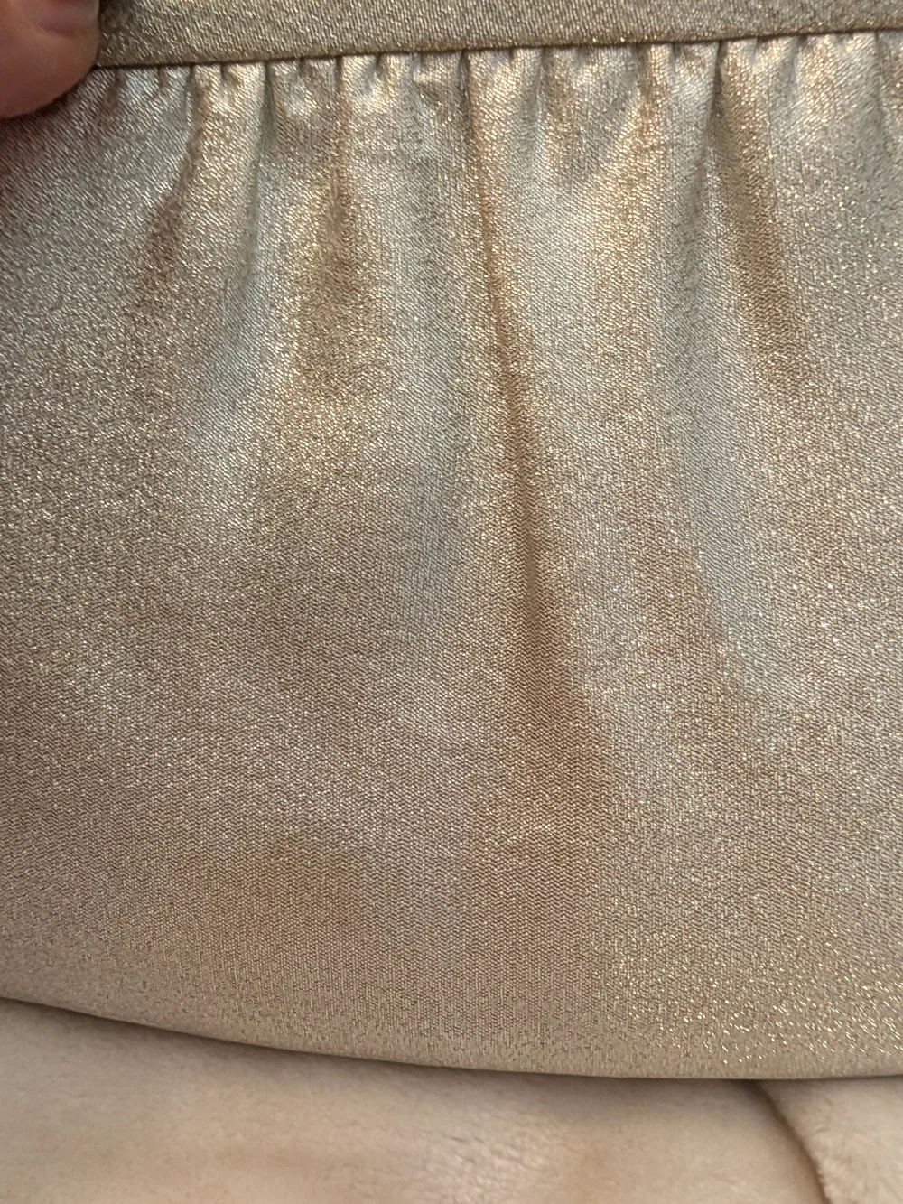 Vintage 1960s After Five Silver Lamé Evening Bag Clasp Mid Century Satin Lining